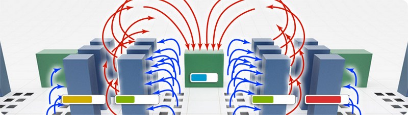 схема работы кондиционера для серверной