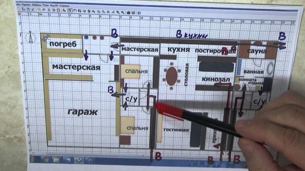 проект вентиляции коттеджа