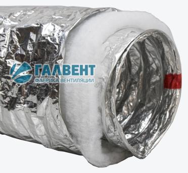 Воздуховод гибкий теплоизолированный фольгированный серии ИзоАЛ-ПП