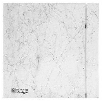 SILENT-200 CZ MARBLE WHITE DESIGN - 4C (230V 50)